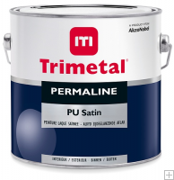 Trimetal Permaline PU Satin NT wit 0,5 ltr.