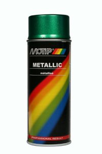 Motip Metallic Lak spuitbus 400ml. groen 04043