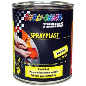 Dupli-Color SprayPlast Black gloss 750ml.