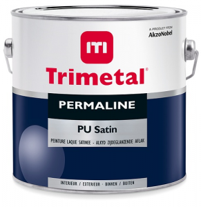 Trimetal Permaline PU Satin NT wit 1 ltr.