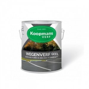 Koopmans Wegenverf Geel 2,5l.