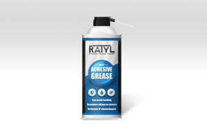 Ratyl Adhesive Grease wit 400ml. spuitbus