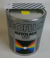 Teoflux Autolack S4743 Hellgelb (~RAL 1018) 3 Ltr