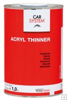 Car System Acryl Thinner 1l.