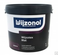 Wijzonol Wijzotex Mat 10 ltr. wit